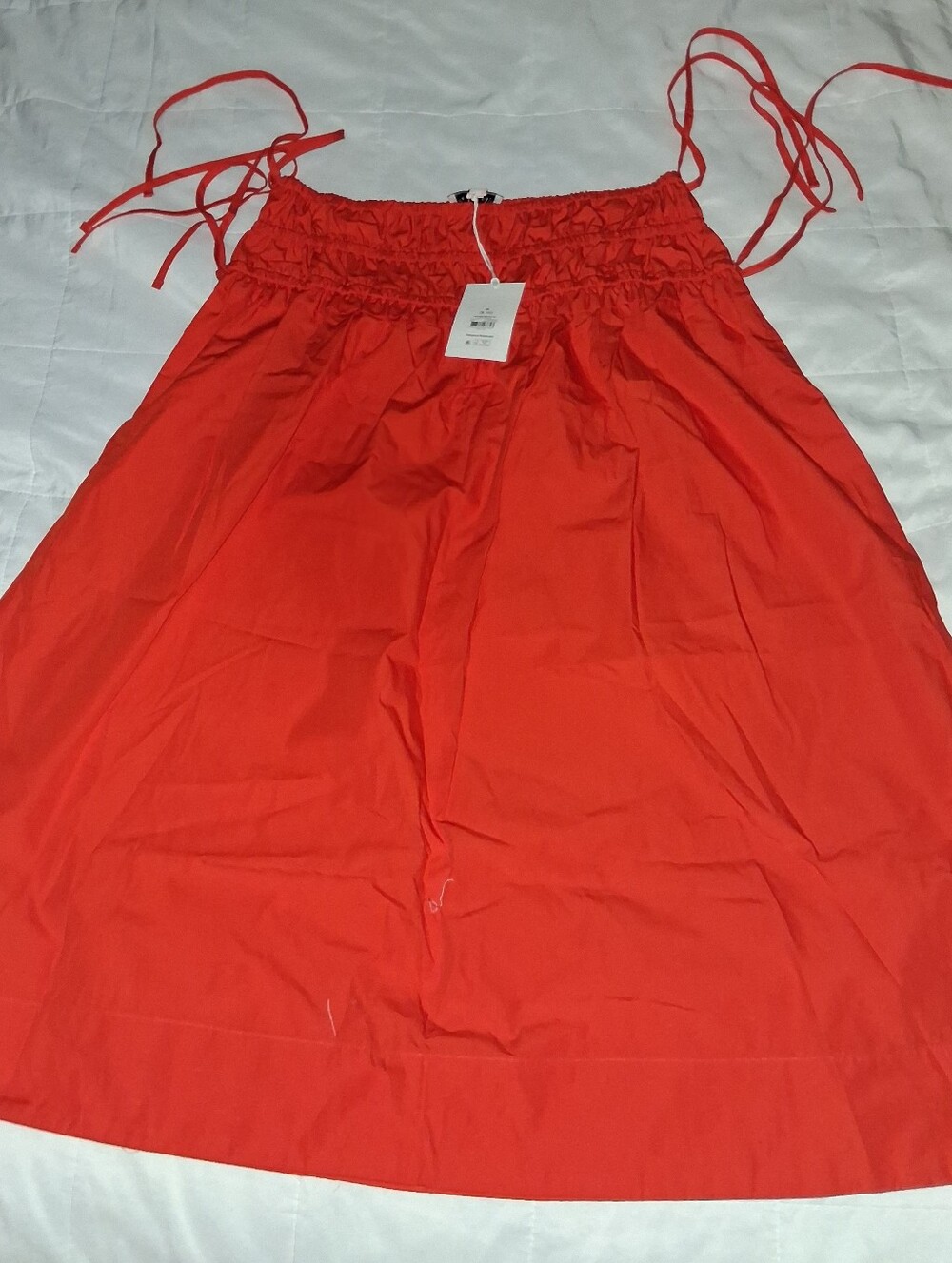 Free Assembly Women's Ruched Maxi Skirt - Popsicle Orange - Medium (8-10)